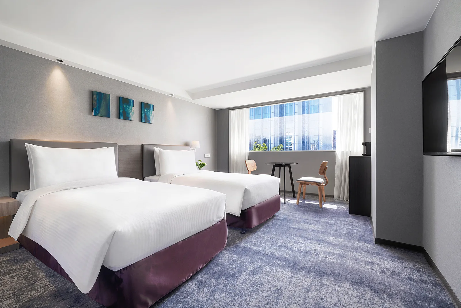 Premier Room 3 일루메 타이베이|프리미어룸 트윈 베드