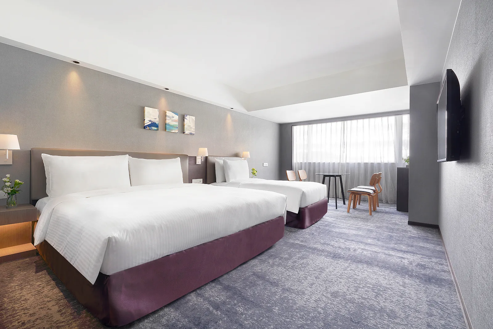 Premier Triple Room 3 ホテルイリューム台北 プレミア トリプル ゲストルーム