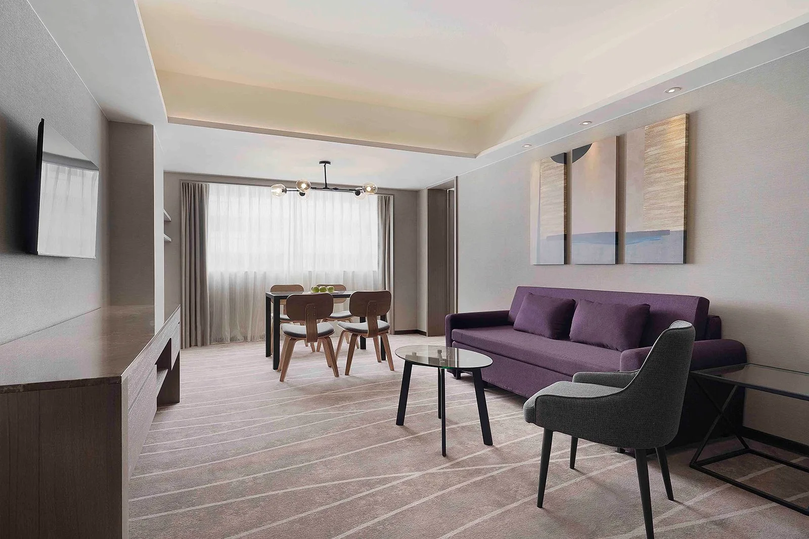 茹曦酒店|公寓式套房|客廳