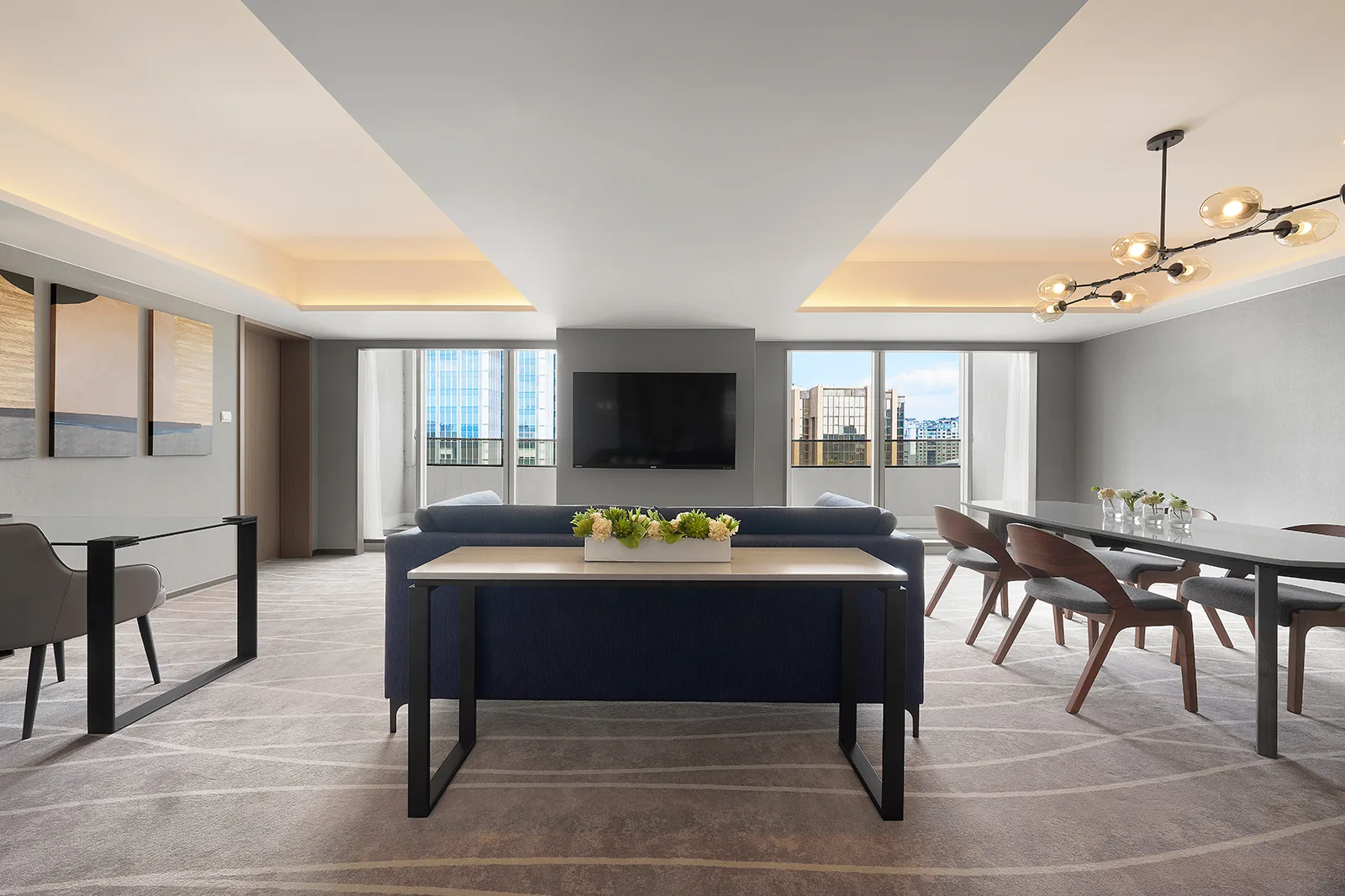 茹曦酒店|行政套房|客廳