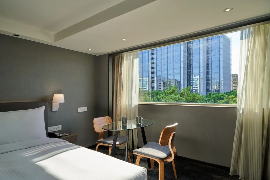 일루메 타이베이｜ 객실의 햇빛