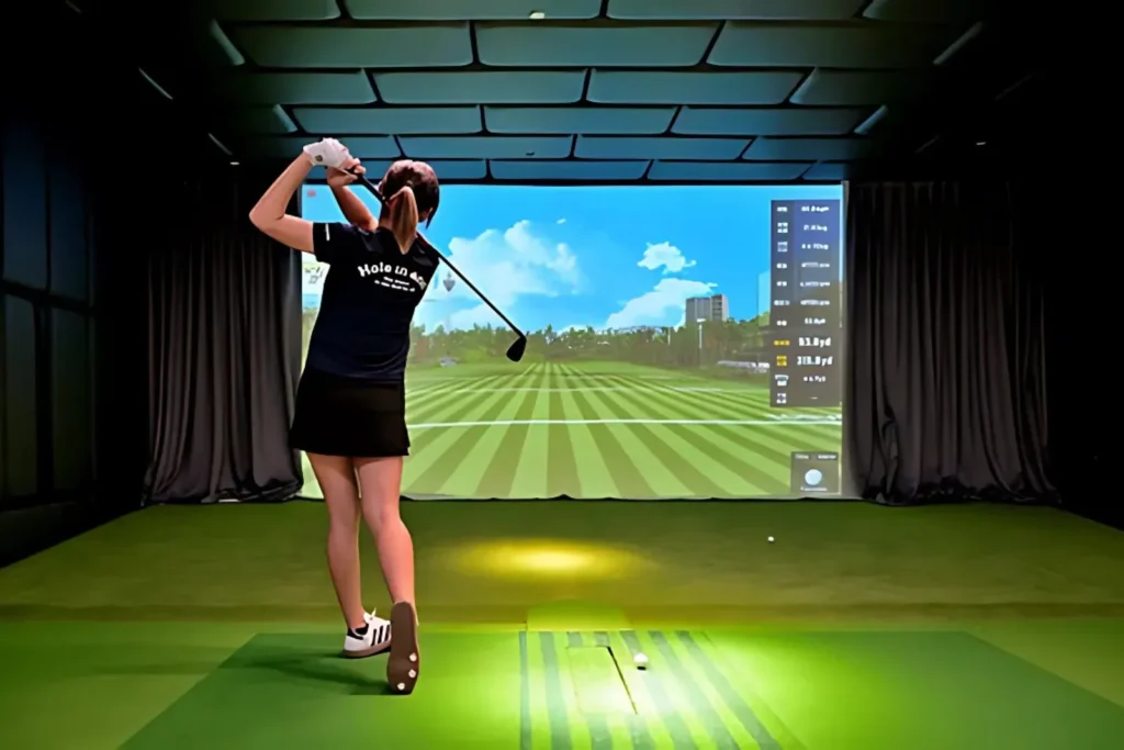 GOLF MONSTERS Indoor Golf A Gentleman’s Game—Even on Rainy Days