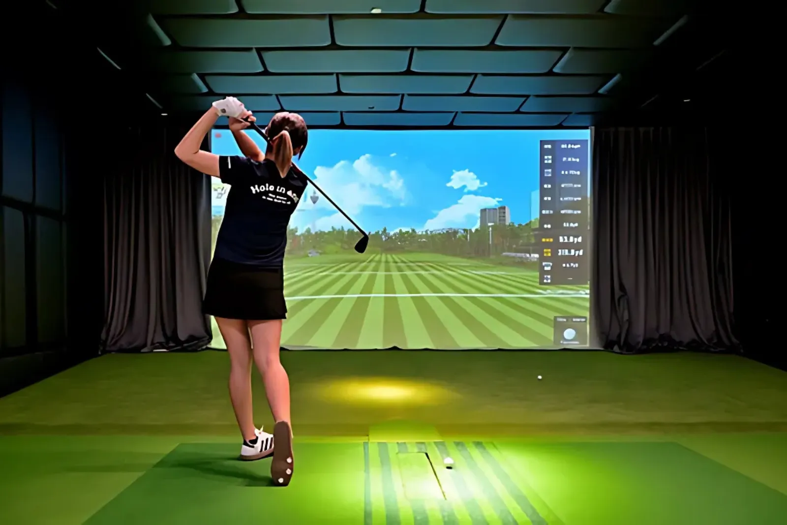 GOLF MONSTERS Indoor Golf A Gentleman’s Game—Even on Rainy Days