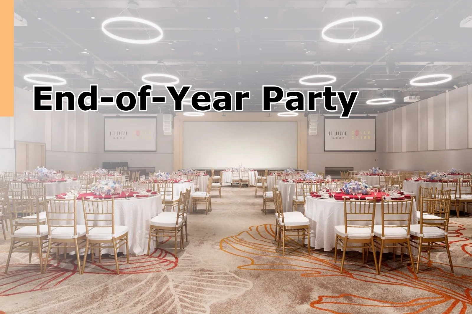 The best choice for a unforgettable End - of - Year Party at ILLUME TAIPEI. Celebrate in our bright and spacious banquet halls with a lavish Chinese set menu, exquisitely prepared by the five-star chef team of Palais de Chine Collection.