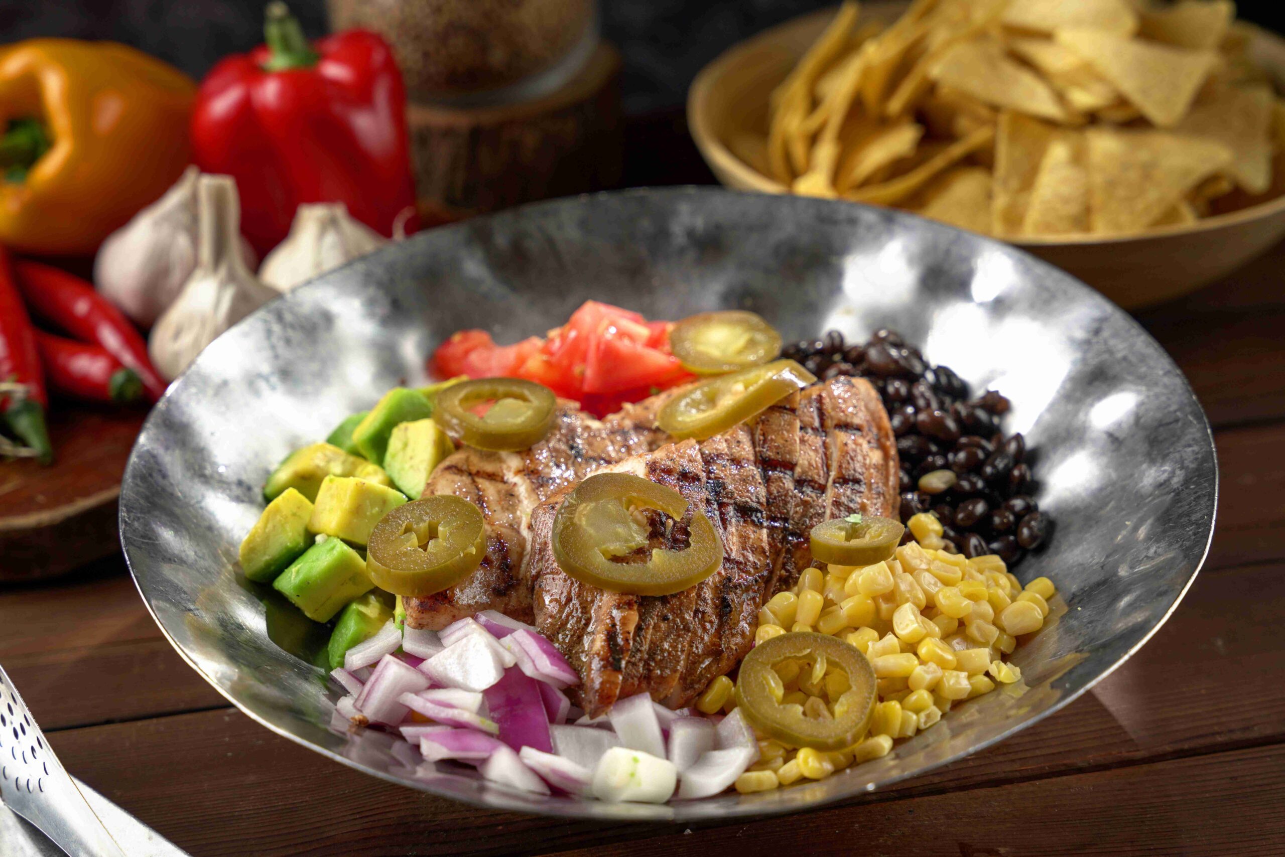 Mexican Grilled Chicken Salad