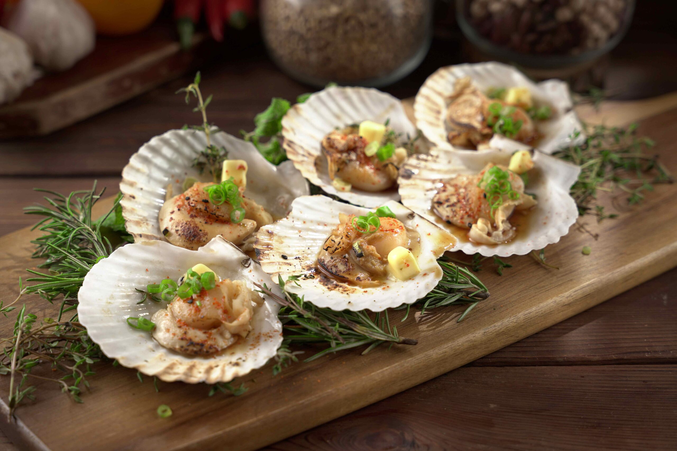 圖說6 「奶油燒烤扇貝」Creamy Baked Scallops scaled