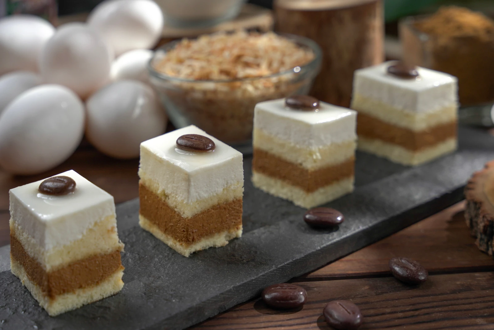 2026 Southeast Asian Theme at Sunny Buffet: A Tropical All-You-Can-Eat Feast in Taipei 17 「咖啡椰子蛋糕」 Coffee Coconut Cake