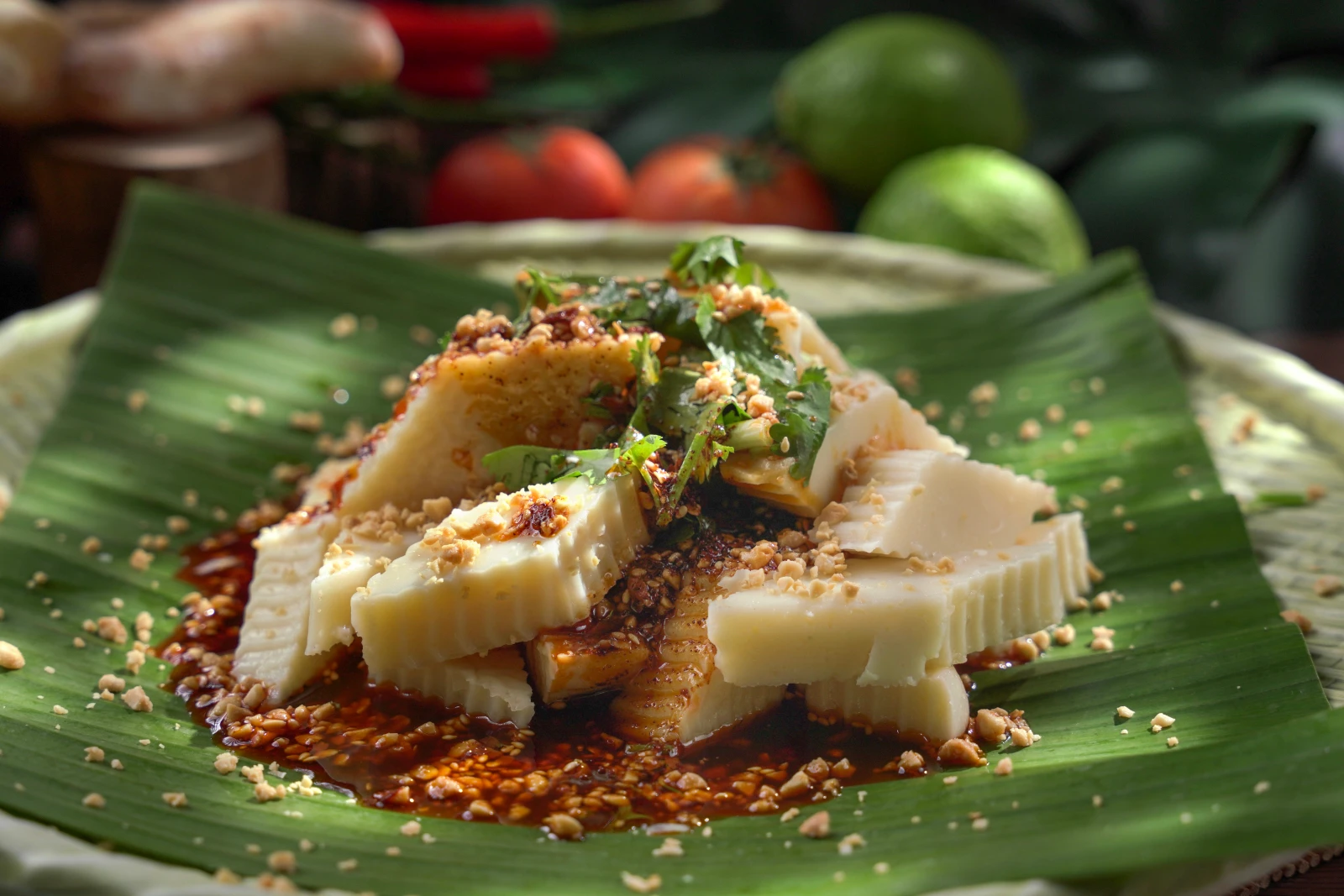 2026 Southeast Asian Theme at Sunny Buffet: A Tropical All-You-Can-Eat Feast in Taipei 11 「緬甸豌豆涼糕」Yellow Pea Cake