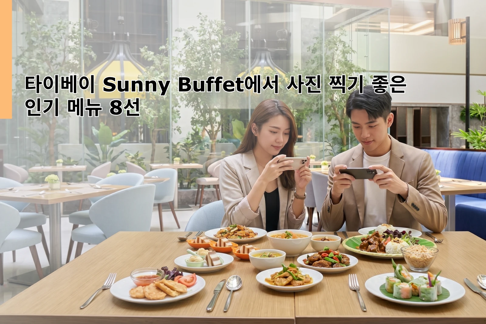타이베이 Sunny Buffet에서 사진 찍기 좋은 인기 메뉴 8선