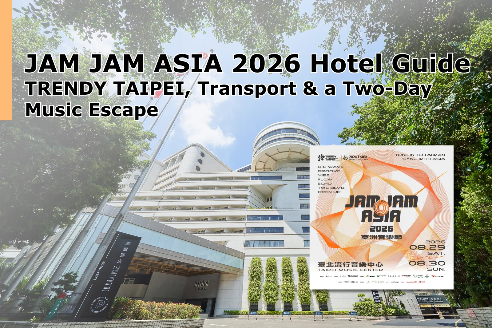 JAM JAM ASIA 2026 Hotel Guide