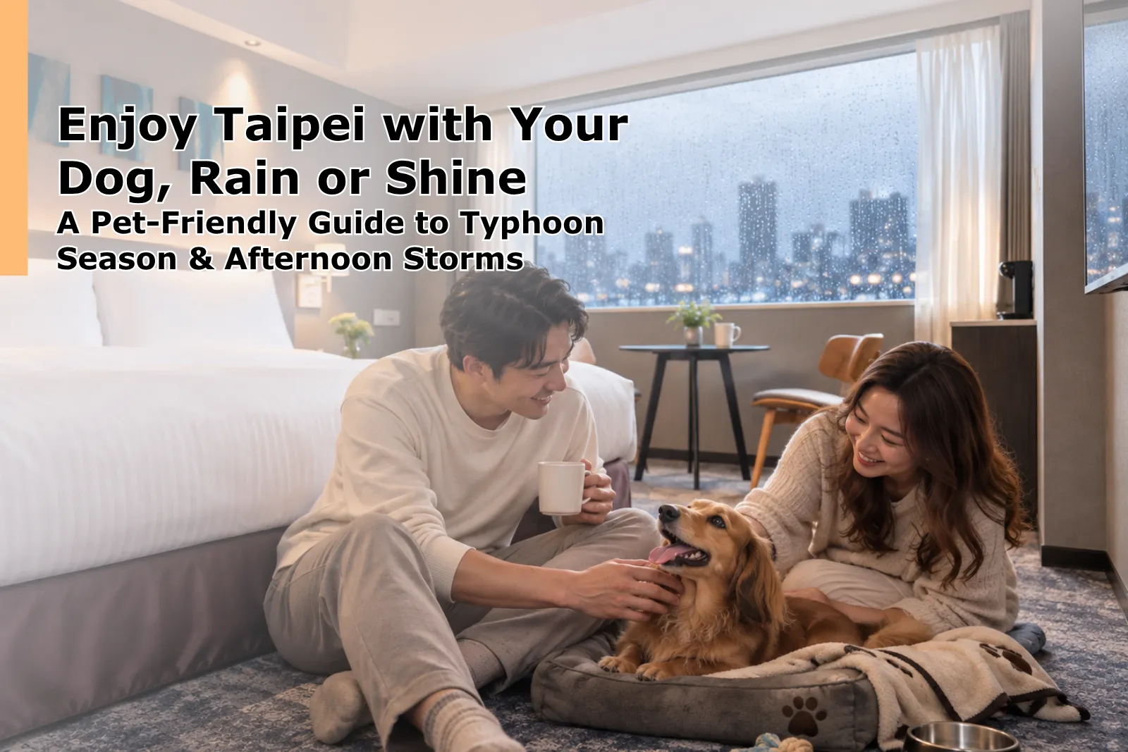 Enjoy Taipei with Your Dog, Rain or Shine