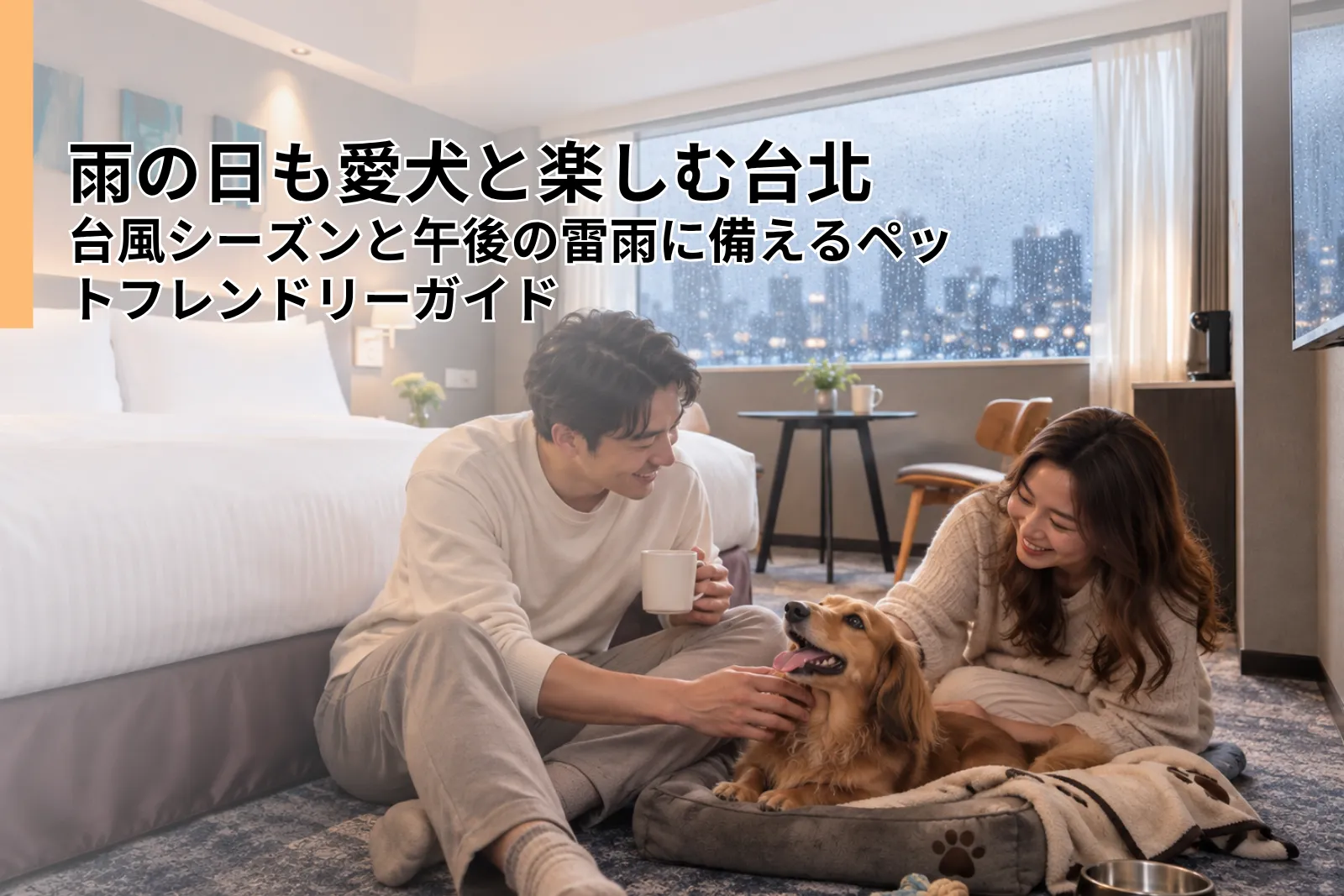 Enjoy Taipei with Your Dog, Rain or Shine