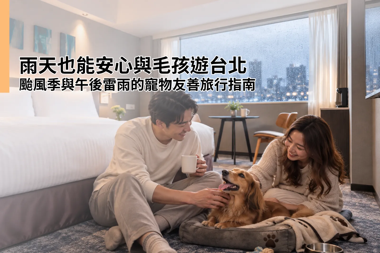 Enjoy Taipei with Your Dog, Rain or Shine