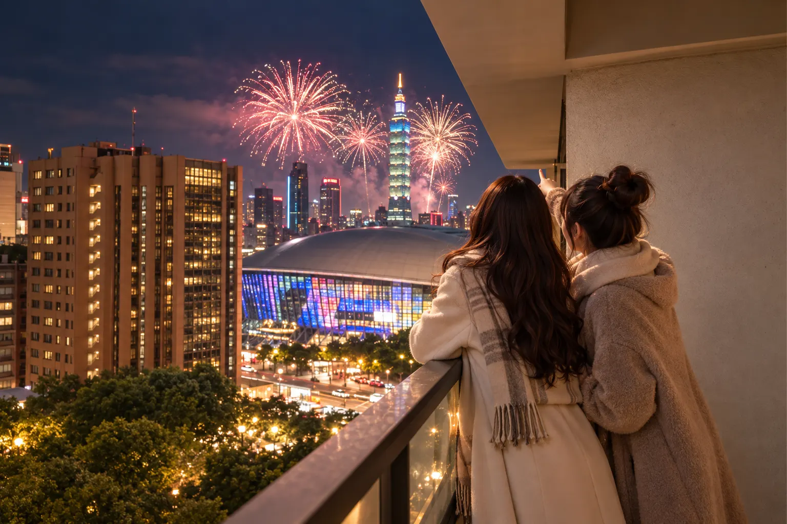 Taipei Silvester 2027 – Feuerwerk & Hotel Guide