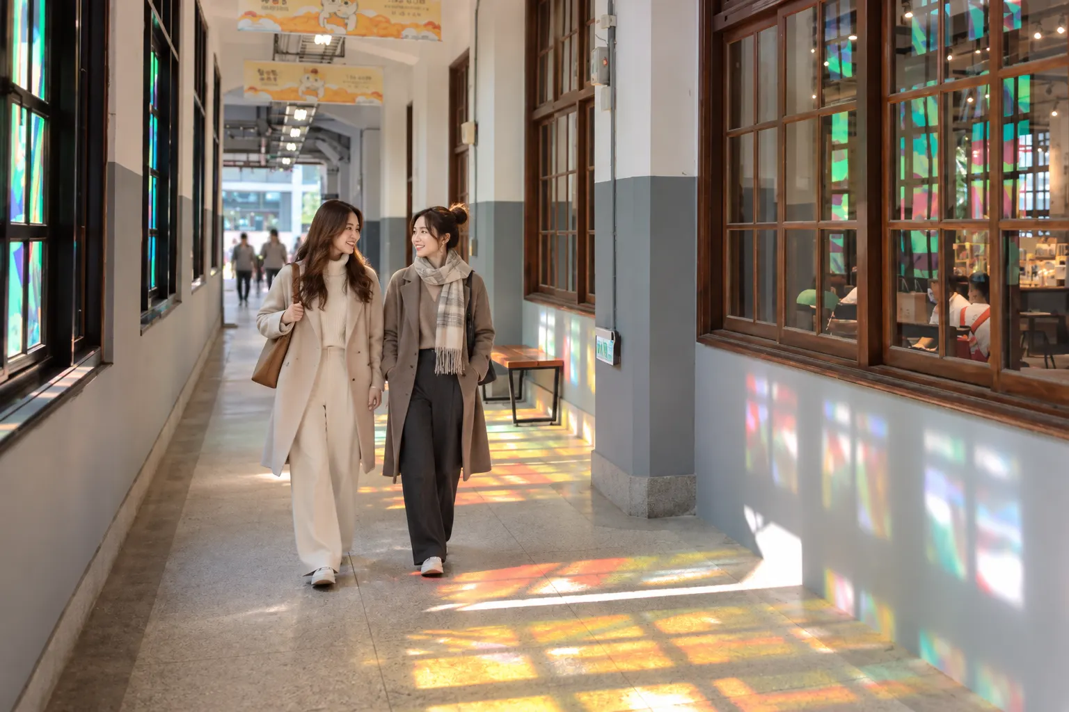 Taipei After New Year 2027: 5 Places to Enjoy at Your Own Pace 3 Historic factory facade and windows at Songshan Cultural and Creative Park