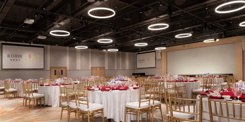 Unforgettable Elegance: ILLUME TAIPEI - Your Dream Taipei Hotel Wedding Venue 2 일루메 타이베이 |5층 스피노자 연회장